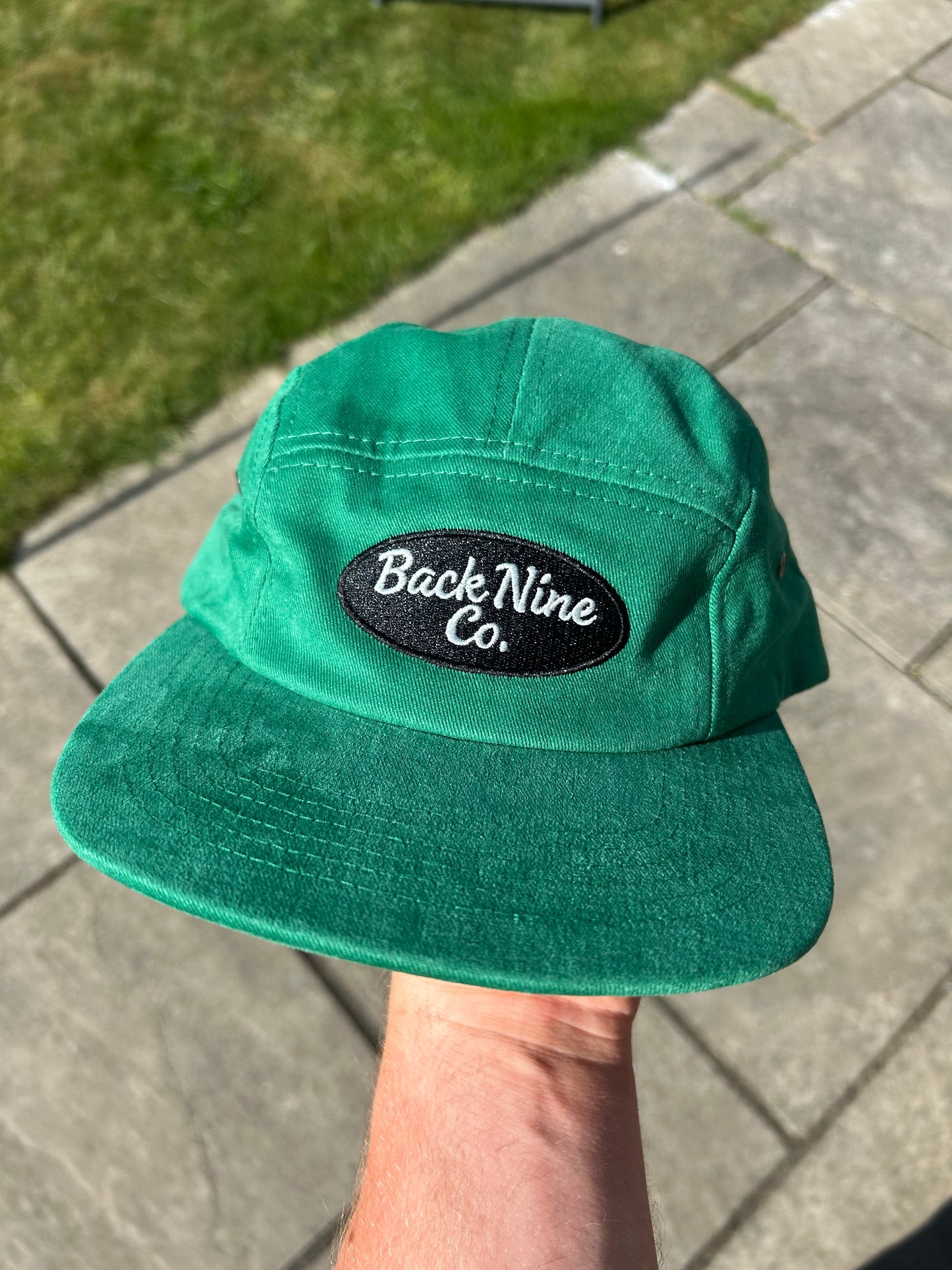 5-Panel Hat - Pine Green